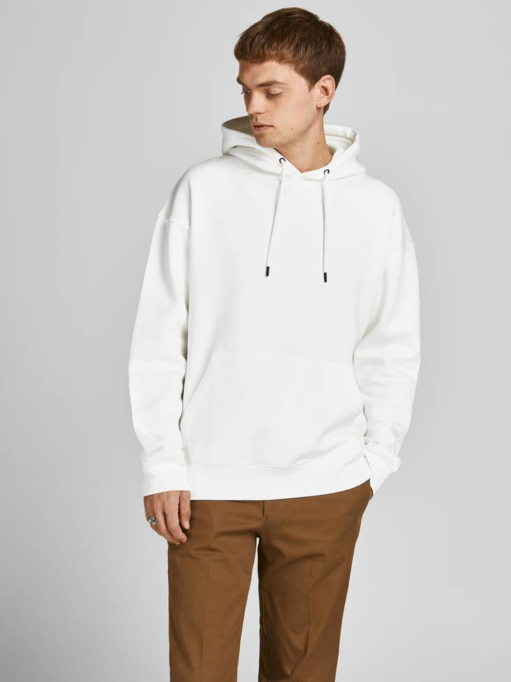 Jack&Jones Star Herren Hoodie weiß - Herren Hoodies - 134922 - 1
