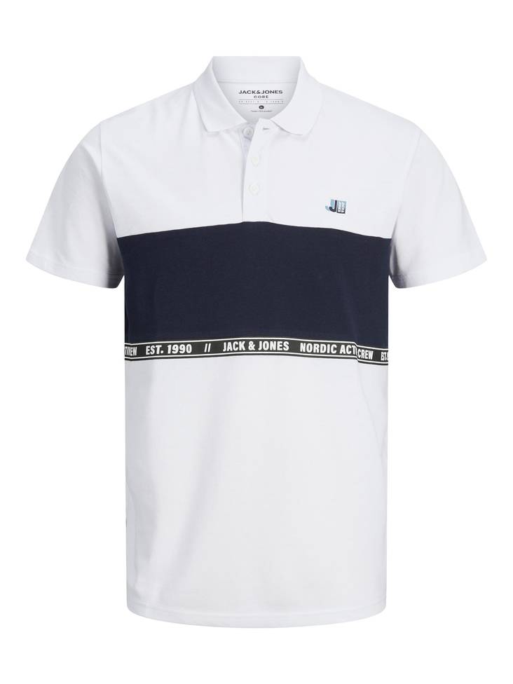 Jack&Jones T-Shirt Logan Block Polo - Herren T-Shirts - 133192 - 1