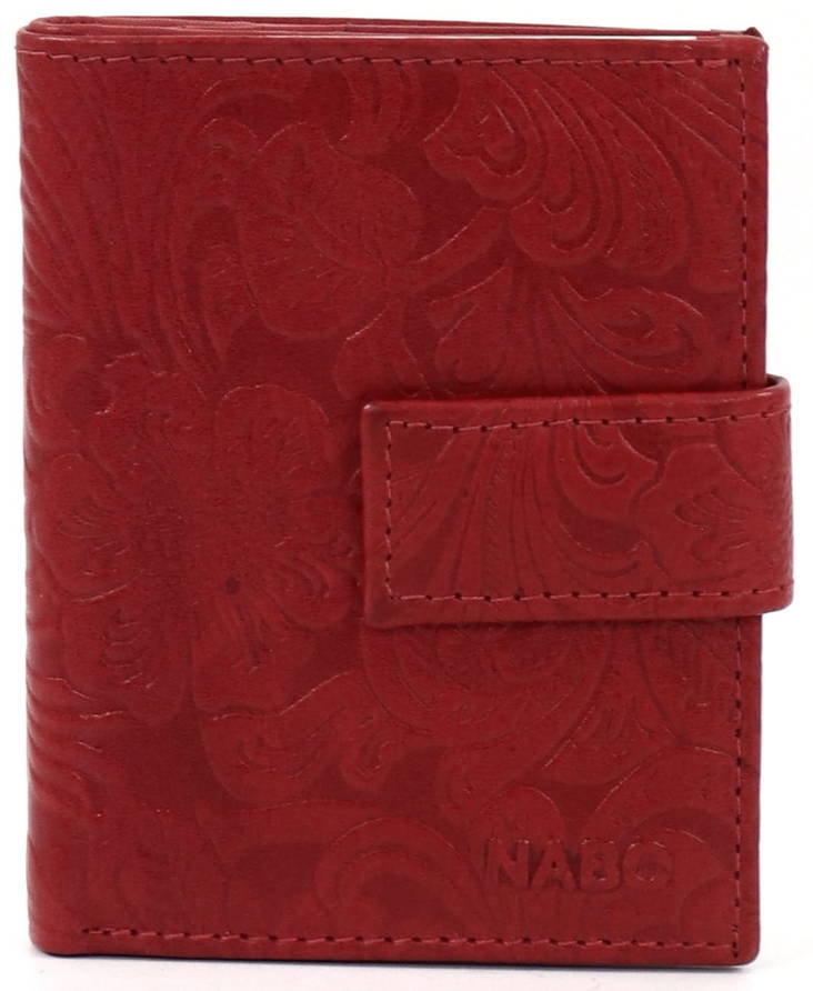 Nabo Leder Geldbörse NK291, Rot - Geldbörsen - 127992 - 1