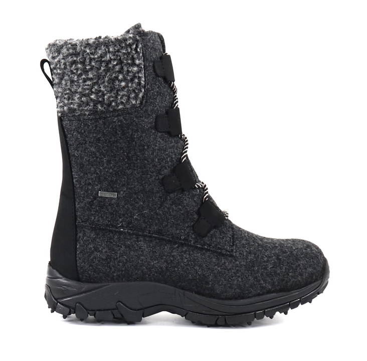 Pomar Filzstiefel Riekko Granitfilz - Damen Stiefel - 132062 - 1