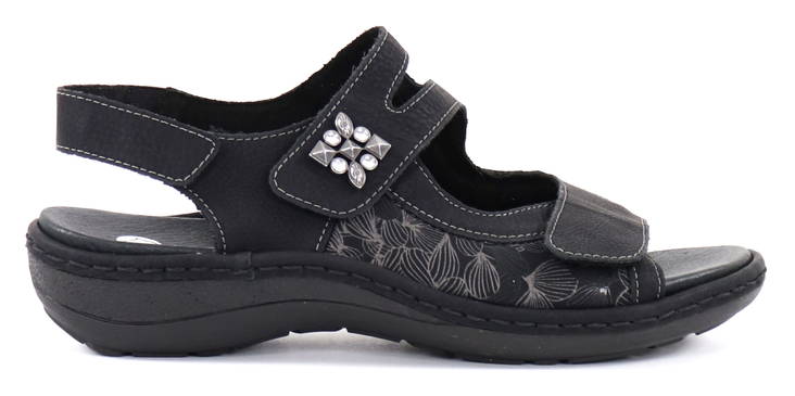 Rieker Remonte Sandalen D7647-01, schwarz - Rieker Sandalen - 130192 - 1