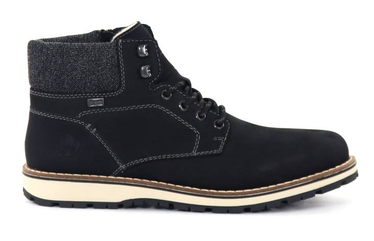 Rieker Herren Stiefeletten 38438-00 Schwarz - Herrenstiefel und -stiefeletten - 134652 - 1