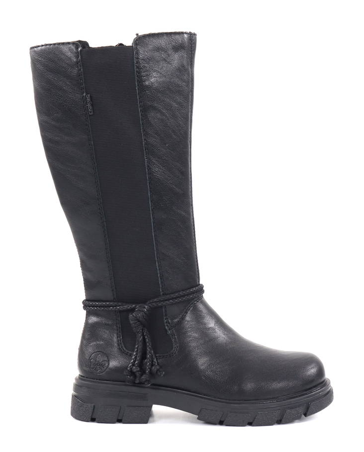 Stiefel Rieker Damen aus Kunstleder Z9193-00 schwarz - Rieker Stiefel - 132022 - 1