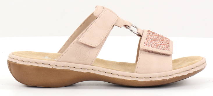 Rieker Pantoletten 65980-31, rosa - Pantoletten - 130742 - 1