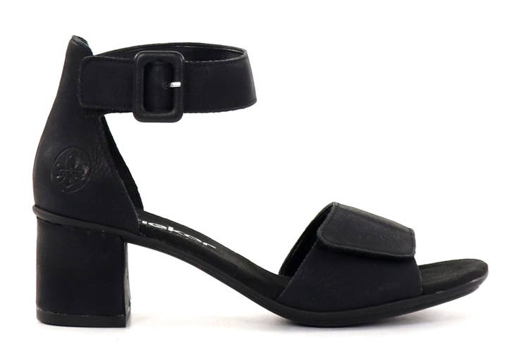 Rieker Damen Sandalen 64750-00 Schwarz - Rieker Sandalen - 135532 - 1