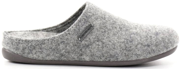 Shepherd Damen Hausschuhe, aus filzgewonnener Wolle Cilla grau - Damen Hausschuhe - 129992 - 1