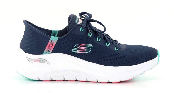 Skechers Damen Sneakers 150066/NVTQ Arch Fit 2.0 - EASY CHIC Dunkelblau - Skechers Slip-Ins - 135882 - 1