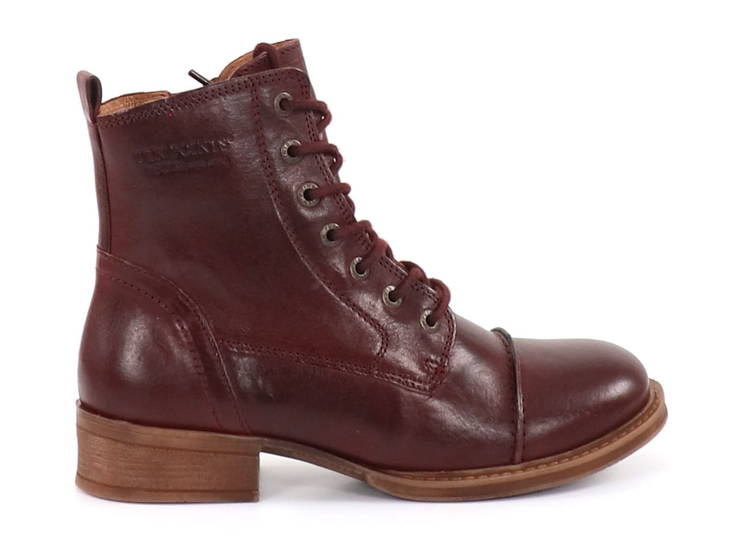 Ten Points Stiefeletten 60004 Pandora Dunkelrot - Damen Stiefeletten - 131442 - 1