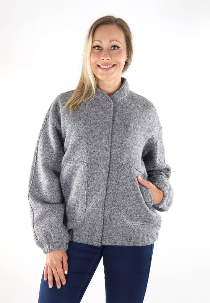 Vero Moda Jacke Elite Bomber grau - Leichte Damenjacken - 134142 - 1