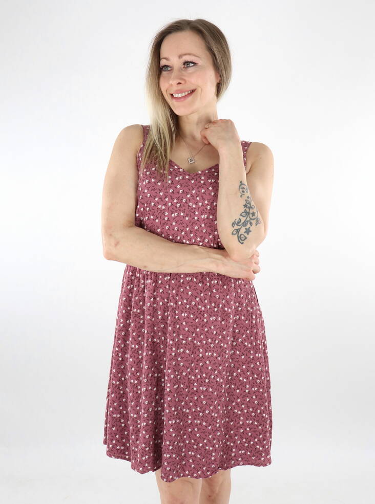 Only Kleid rosenbraun/randi dits - Kleider und Tuniken - 136192 - 1