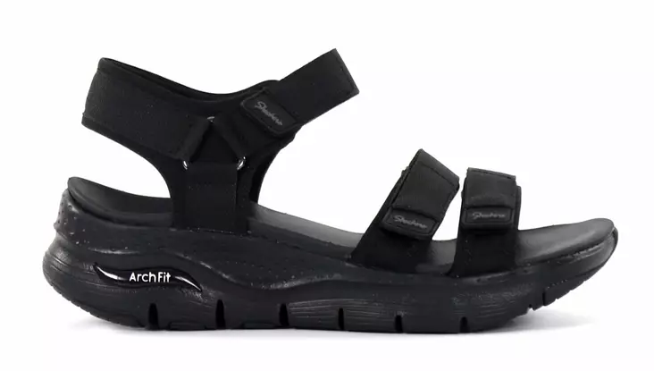 Skechers Damen Sandalen 119305/BBK ARCH FIT - FRESH BLOOM schwarz - Skechers Sandalen - 136432 - 1