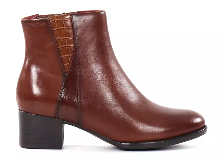 Tamaris echte Leder Stiefeletten 25366-45 Muscat - Tamaris Stiefeletten - 139182 - 1