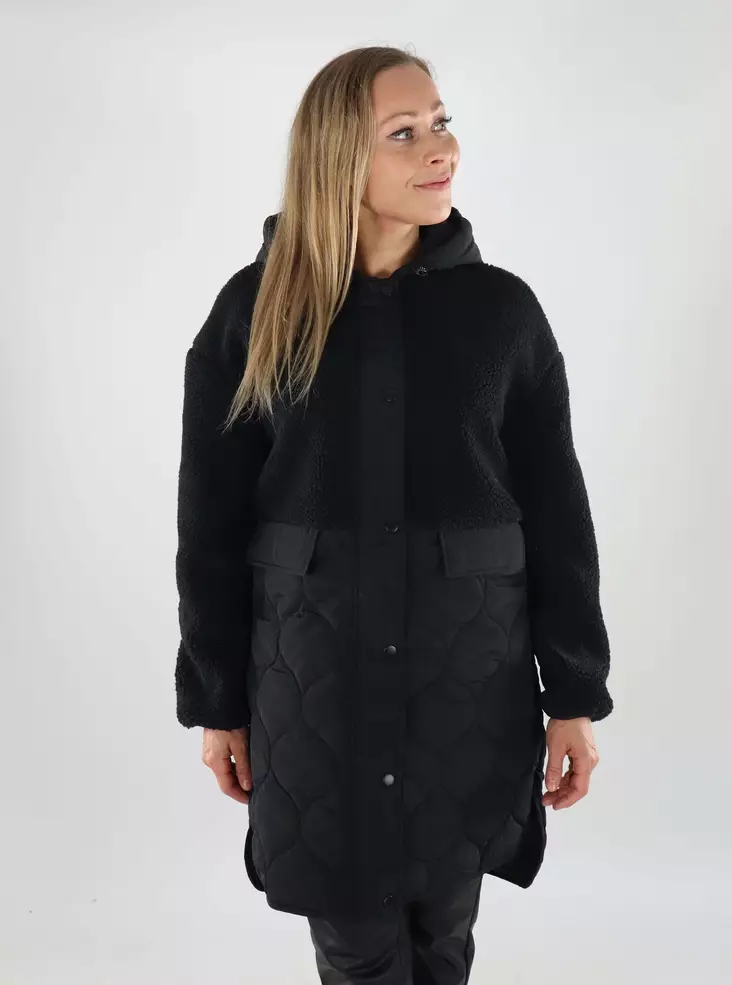 Vila Damenmantel schwarze Schönheit - Leichte Damenjacken - 139222 - 1