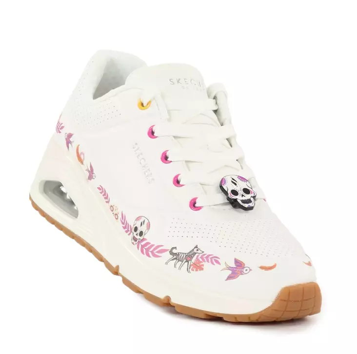 Skechers Damen Sneakers 155437/WMLT UNO - ENTRE LA VIDA Y MÁS ALLÁ - weiß/multi - Skechers Sneaker - 139472 - 1