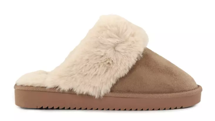 Only Damenhausschuhe Cath Teddy cognac - Damen Hausschuhe - 139872 - 1