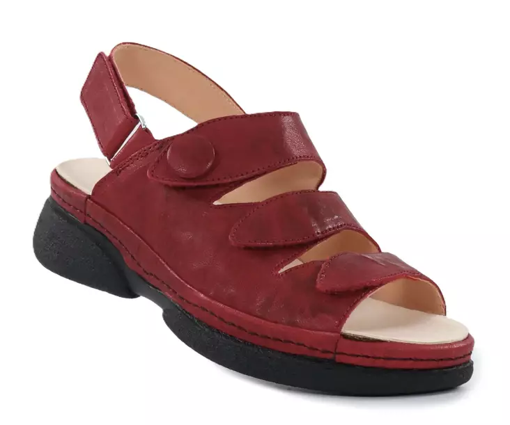 Think! Damen Echtleder Sandalen 000587-5100 Cambio Rot - Damen Arbeitsschuhe - 140082 - 1