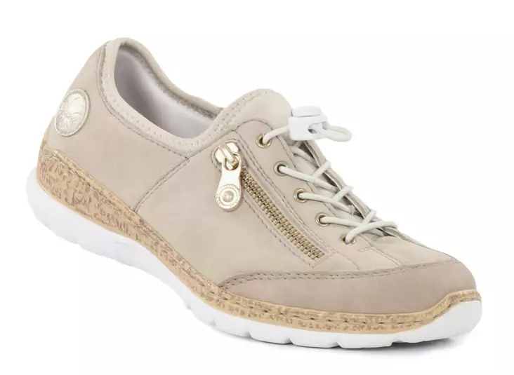 Rieker Damenturnschuhe N42F1-60 beige - Rieker walkingschuhe - 140262 - 1