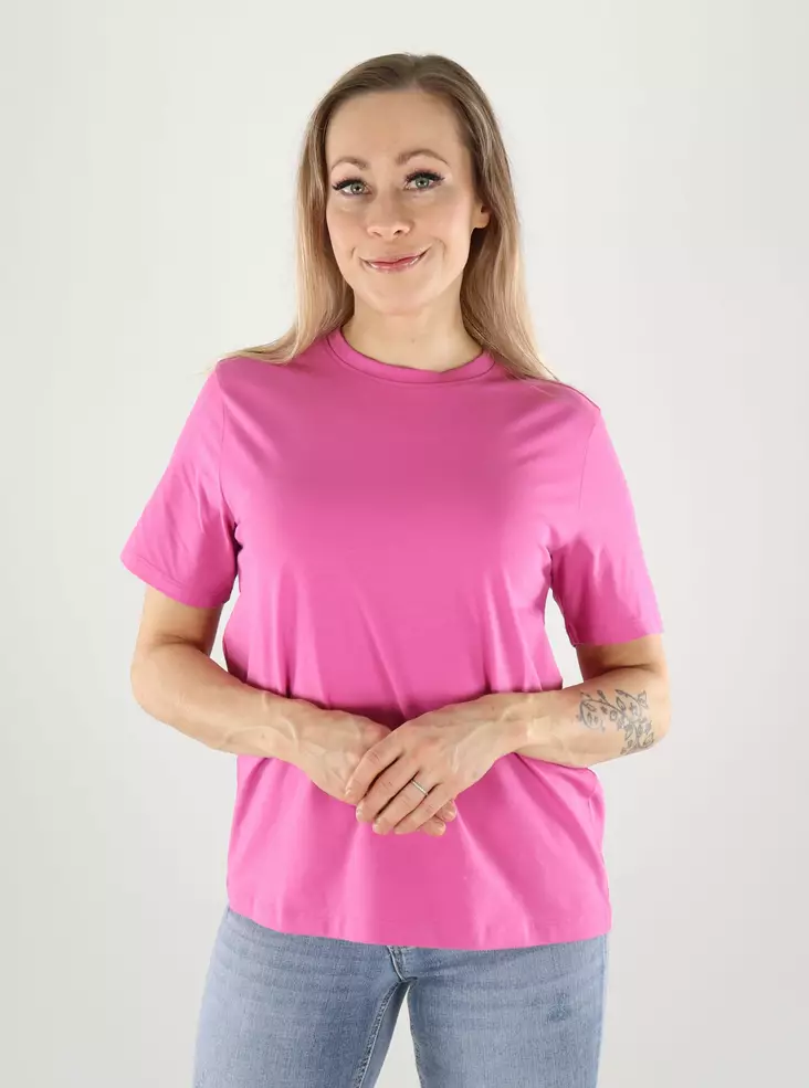 Vila T-Shirt Fiji Flower - Damen T-Shirts - 140982 - 1