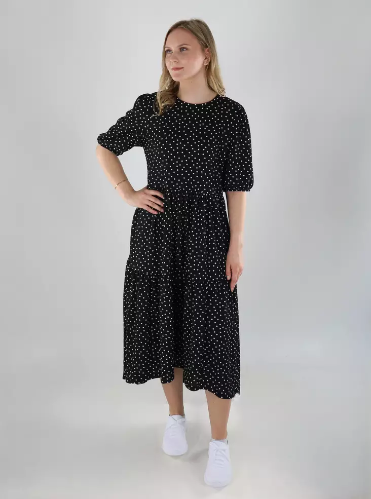 Vero Moda Kleid schwarz/weiße Punkte - Kleider und Tuniken - 141302 - 1