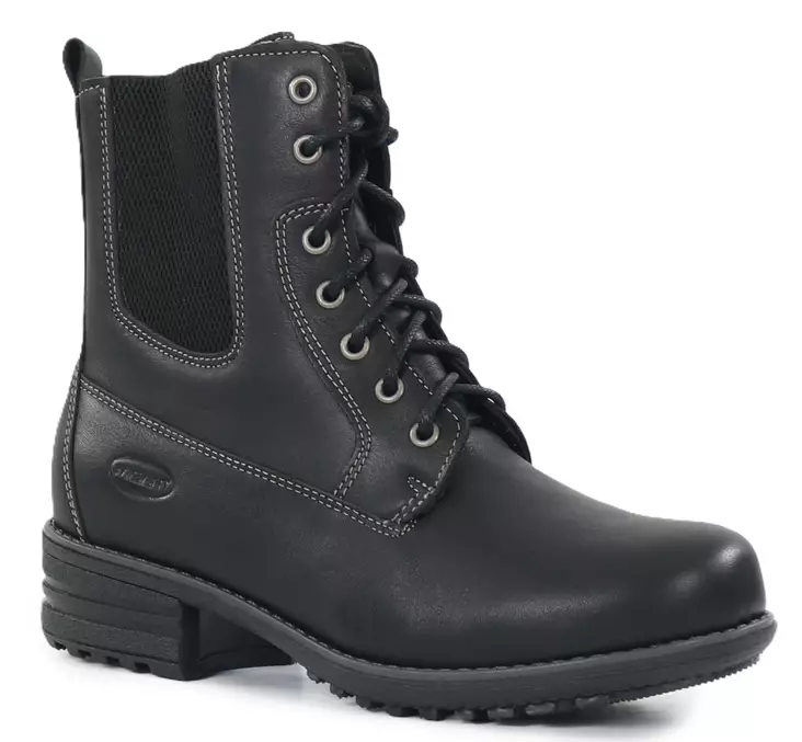 Migant Leder Stiefeletten L920-55 Schwarz - Damen Stiefeletten - 142352 - 1