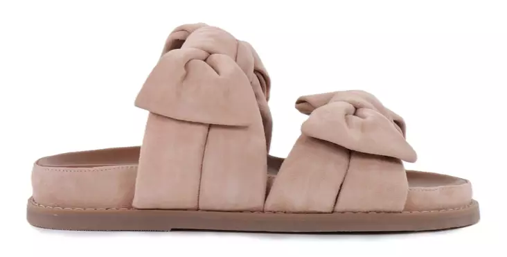 Copenhagen Damen Echtleder Mules Sommer Papaya - Pantoletten - 140532 - 1