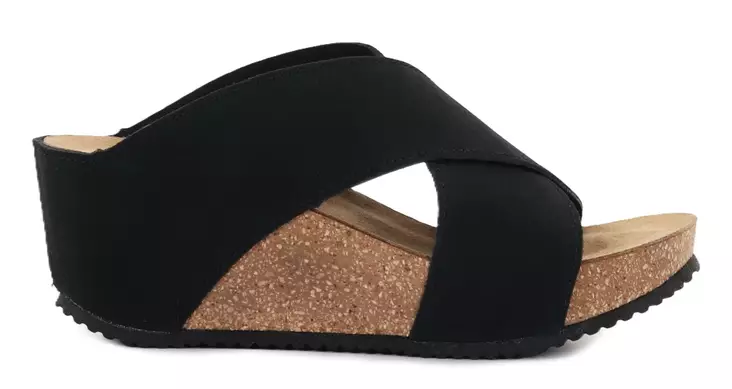 Copenhagen Schuhe Wedge-Pumps Frances 23 schwarz - Pantoletten - 138512 - 1