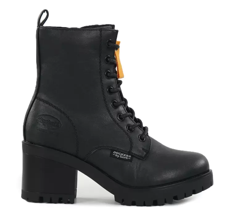 Dockers Damen Stiefeletten 37CE322-610122 schwarz/dunkelgrau - Damen Stiefeletten - 131662 - 5