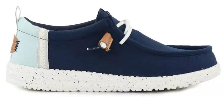 HEYDUDE Schuhe Wally Craft Leinen navy Blazer/multi - Herren Wanderschuhe - 140872 - 1
