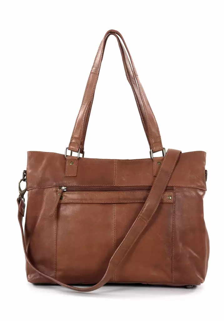 House of Sajaco echte Leder Schultertasche 3030050 braun - Handtaschen - 136552 - 1