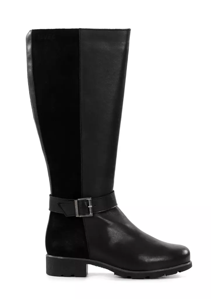 Ilves Damenstiefel mit XXL-Leisten F8575 XXL schwarz - Damen Stiefel - 137472 - 1