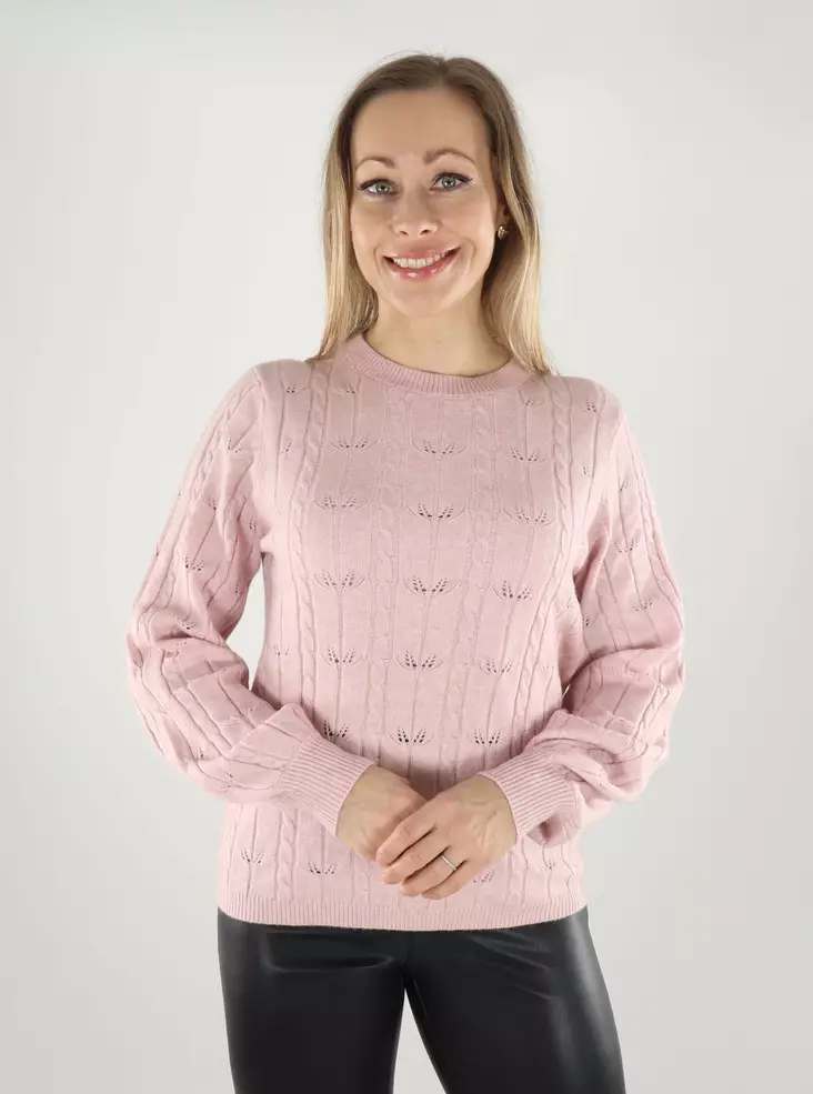 Only Damenpullover Struktur in angestaubtem Flieder - Damenpullover - 139972 - 1