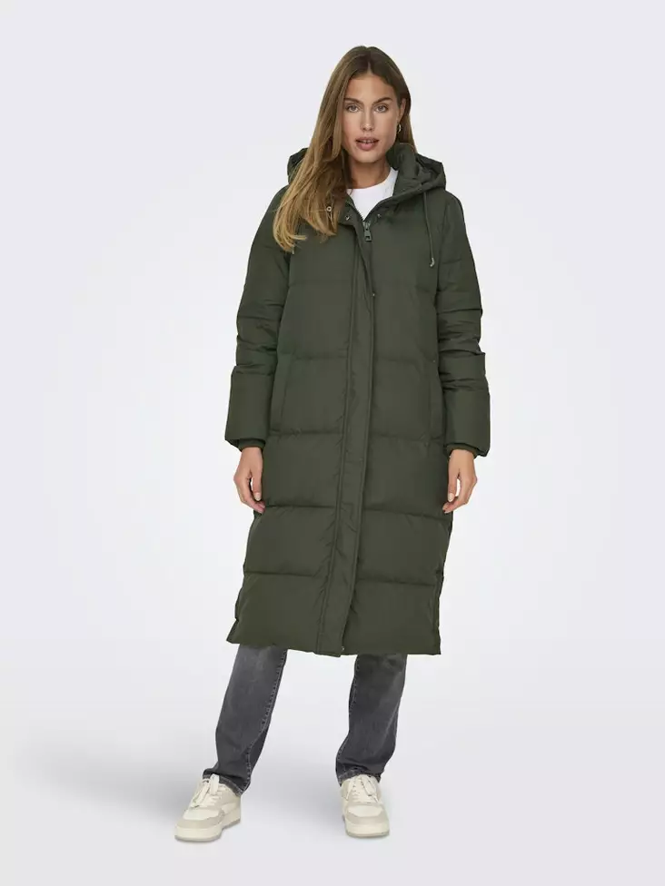 Only Damen langer Daunenmantel Down Peat - Damen Winterjacken - 139902 - 1