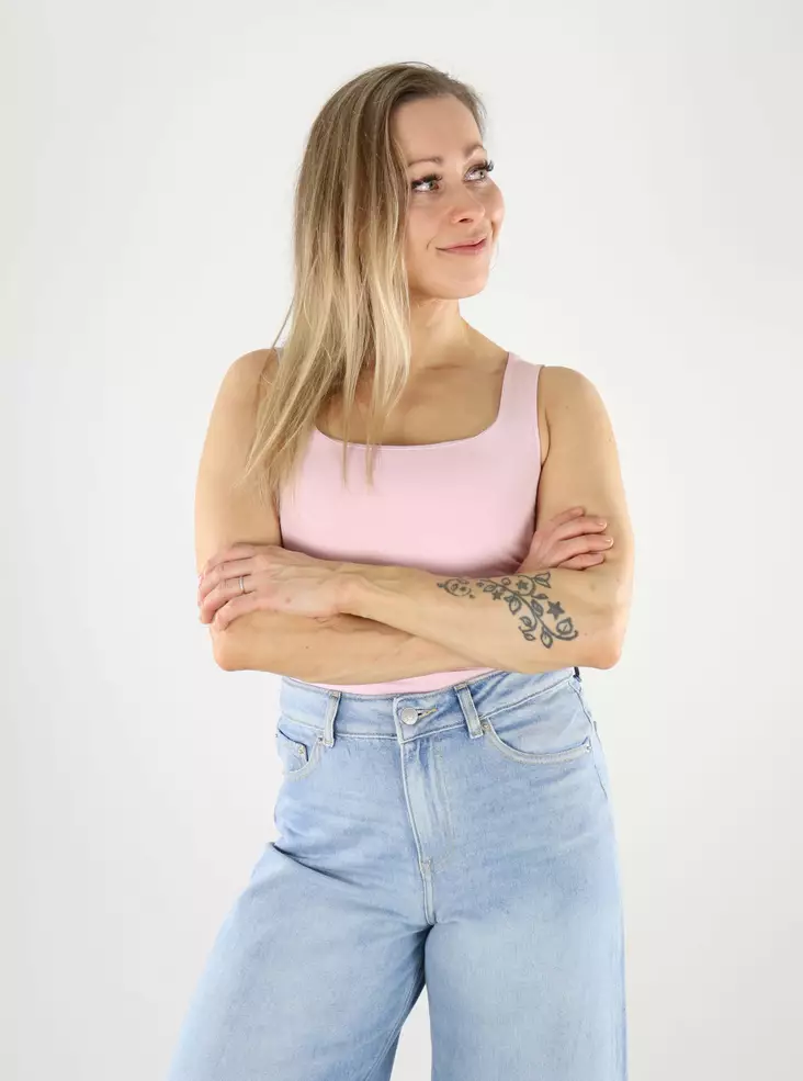 Pieces Top Tank Rosaflamingo - Damen Tops - 140722 - 1