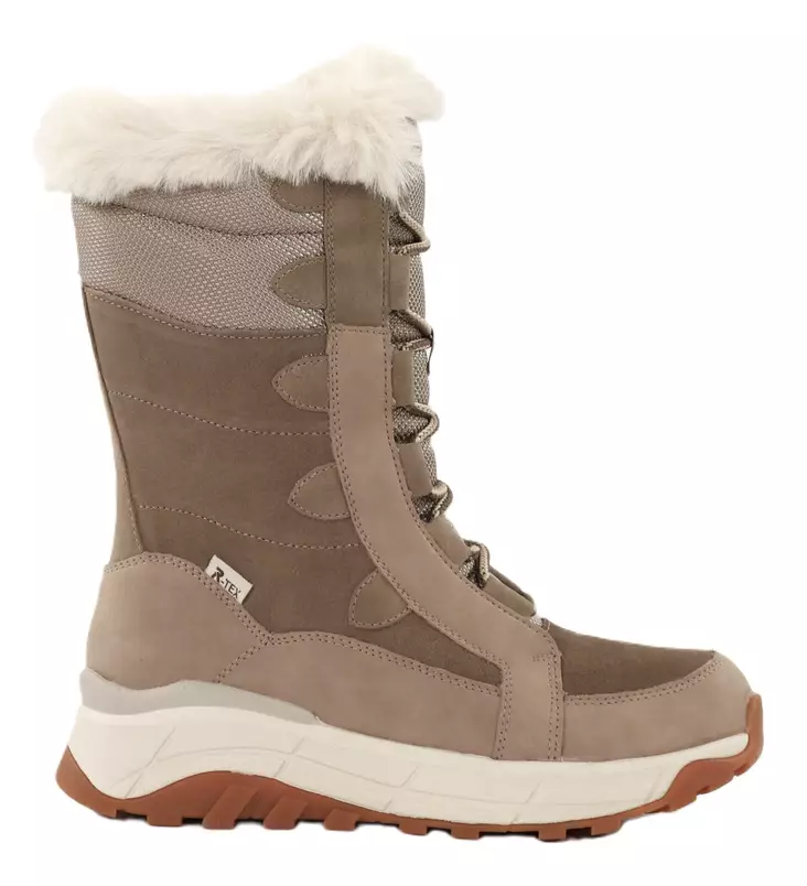 Rieker R-Evolution Damen Winterschuhe W0070-64 beige - Rieker Stiefeletten - 136872 - 1