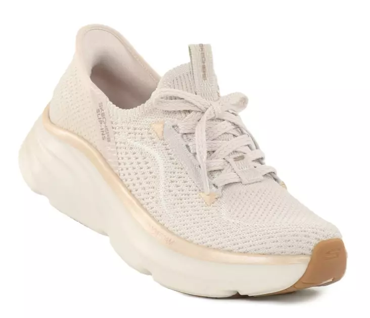 Skechers Damen Sneaker 150584/NTGD - D'LUX VAPOR - EVENING GLOW natur/gold - Skechers Sneaker - 138692 - 1