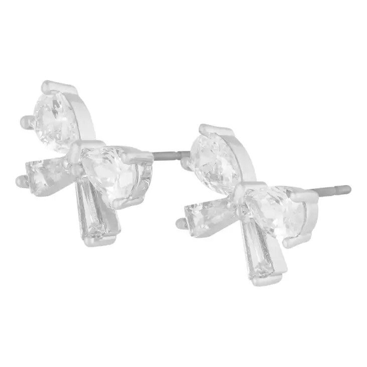 Snö of Sweden Ohrringe Eira Silber/Klar - Ohrringe - 140012 - 1