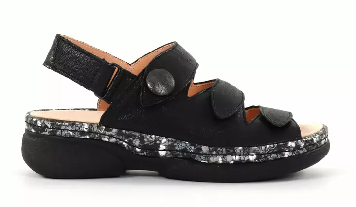 Think! Damen Sandalen 000587-0060 Cambio Schwarz - Damen Arbeitsschuhe - 136412 - 1