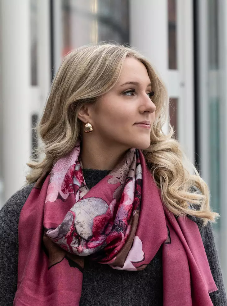 Veniz Schal 62694 floral pink - Damen Schals - 140352 - 1