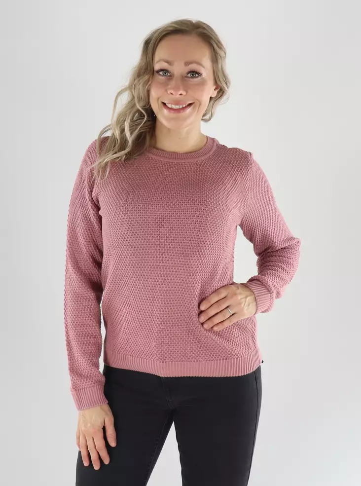 Vila Pullover VIDALO O-NECK L/S STRICK nostalgie rose - Damenpullover - 141552 - 1