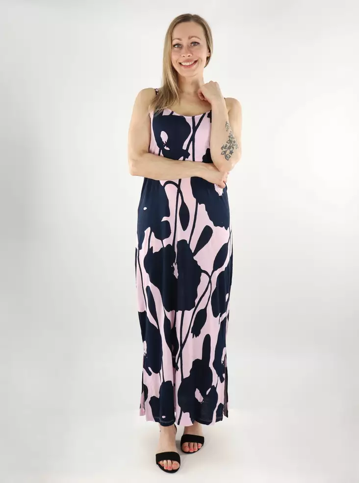 Vila langes Jersey-Kleid Windsome Orchid/Blume - Kleider und Tuniken - 138262 - 1