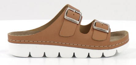 Migant Mules A922-112 braunes Leder - Pantoletten - 133833 - 1