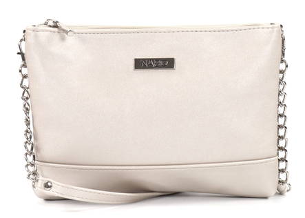 Nabo Schultertasche L2527 Perlmutt - Handtaschen - 133603 - 1