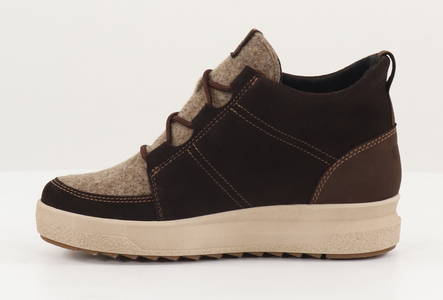 Pomar Knöchelstiefel Nova Rindvelours/Wollfilz - Damen Stiefeletten - 131913 - 2