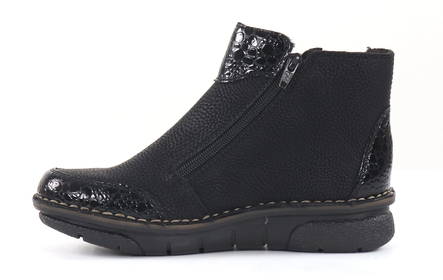 Rieker Knöchelboots 73355-00, schwarz - Rieker Stiefeletten - 132213 - 2