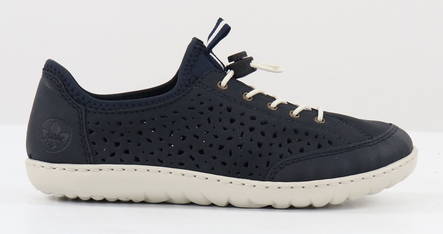 Rieker Wander Schuhe 52860-14 Blau - Rieker walkingschuhe - 133303 - 1