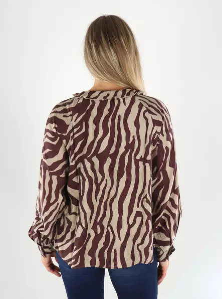 JDY Hemd LIFE L/S Hafer/11-05-26S - Damen Langarmshirts - 141503 - 2
