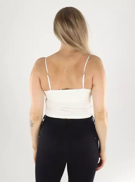 Only Top SEAMLESS V-AUSSCHNITT CROP TOP Wolkentänzer - Damen Tops - 141383 - 2