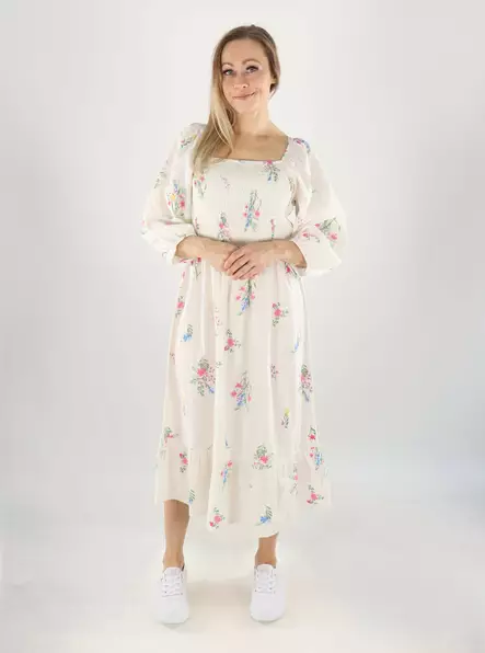Vero Moda Kleid aus Bio-Baumwolle Schneeweiß/Wendy - Kleider und Tuniken - 141023 - 1