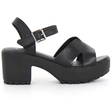 Duffy Sandalen 97-09060, Schwarz - Damen Sandalen - 130863 - 1
