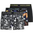 Jack&Jones Boxers Zuckerskull, Schwarz - Herrenboxer und Socken - 131953 - 1